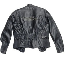 Harley Davidson leather jacket women small
