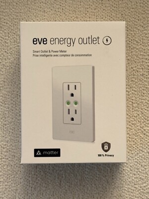 eve energy - smart outlet & power meter | Thread, Matter   NEW 