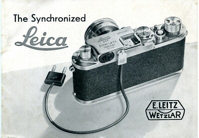 Leica Eleitz Wetzlar Manual   Camera manual  VINTAGE   RARE !!!!   LOOK!!!