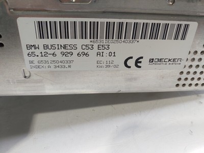65126929696 audio system für BMW X5 3.0 I 2003 3461186 online  