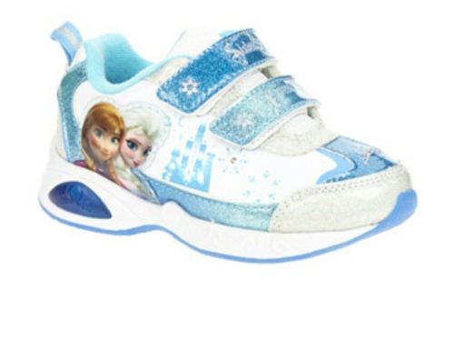 Disney Frozen Zapatillas Zapatos De Niño Niña-Luz, Azul/Blanco Talla 7 |  eBay
