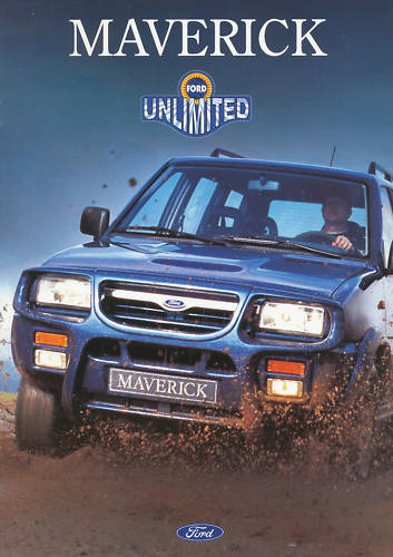 1995 Ford Maverick Prospectus 9/95 Brochure Brosjyre Catalogue Broszura-