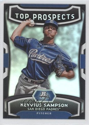 2012 Bowman Platinum Top Prospects Keyvius Sampson #TP-KS 0c2