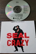 Seal - Crazy CD Maxi-Single 1990. 8 Mixes.