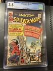 AMAZING SPIDER-MAN 18 CGC 3.5, Key 1st Ned Leeds Stan Lee Steve Ditko!
