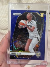 2024 Panini Prizm WNBA - Angel Reese #10 Blue Velocity Prizm (RC)