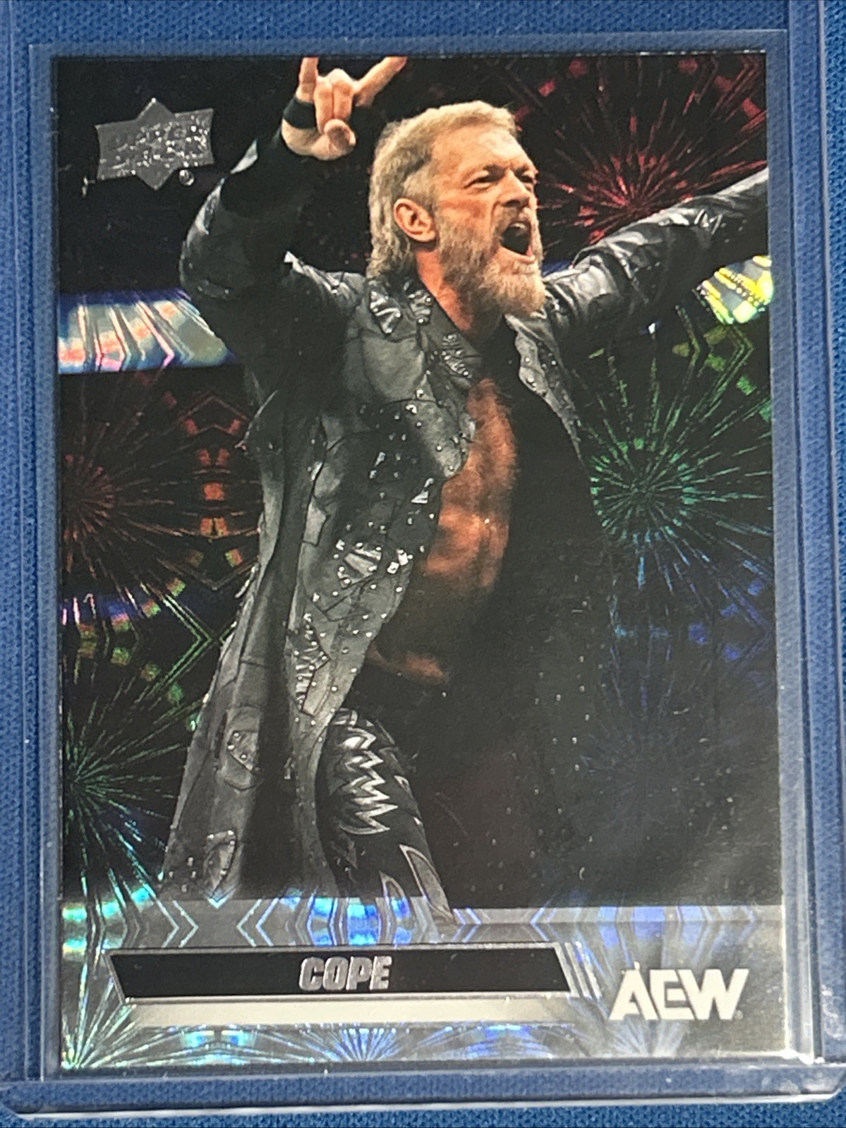 2026 Upper Deck AEW Cope Adam Copeland #43 Pyro Parallel Edge