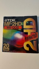 20 x TDK Disketten 1,44MB MF2HD neu, MS-DOS f...