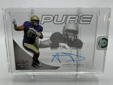 Aaron Donald Rams 2014 Leaf Trinity Pure Clear RC ROOKIE AUTO