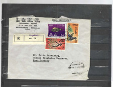 SOMALIE 1967 IMMATRICULÉE MOGADISCIO OBLITÉRATION ! FRANKING !  F #673