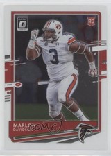 2020 Panini Donruss Optic Rookies Marlon Davidson #135 0c4