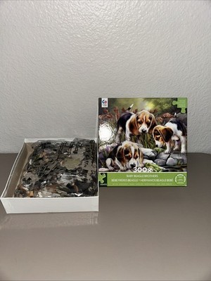 Ceaco 300 Piece Puzzle  Baby Beagle Brothers 