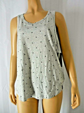 MARK NEW YORK Tank Top size Small gray NWT