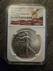 2016 $1 Silver American Eagle NGC MS-70 1st Releases- 30th Anniversary