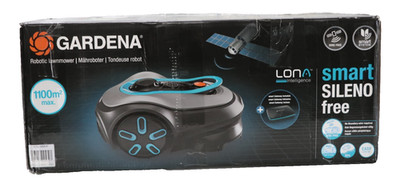 Gardena smart SILENO Free Set 1100m² kabelloser Mähroboter:LONA Intell.Gebraucht