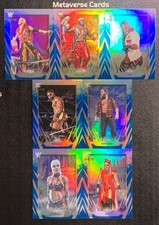 2026 Topps Chrome WWE Blue Refractor /150 Lot x 7 Zaria Jade Cargill Penta Fenix