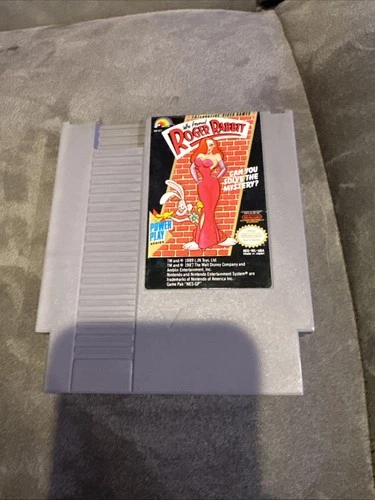 Who Framed Roger Rabbit (Nintendo NES 1989) Cartridge Only TESTED