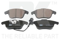 Bremsbelagsatz Scheibenbremse NK 224795 FüR 7N1 Sharan Q3 Seat Tiguan VW 7N2 VAN