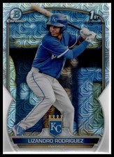 2023 Bowman #BCP-47 Lizandro Rodriguez Chrome Prospects Mojo Refractors