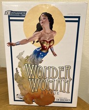 DC Dynamics Wonder Woman Statue LE #543/2500 COA Tim Bruckner DC Direct New
