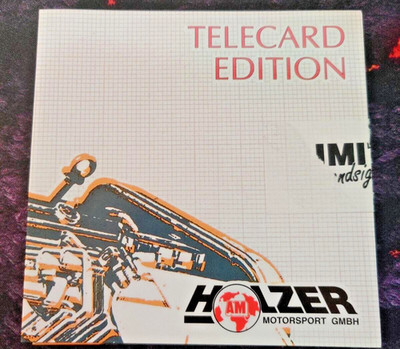 Holzer Motorsport TK O230 Folder Mint 4000 Auflage Rare