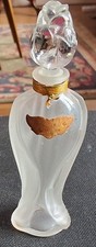Ancien Flacon en Verre Vide