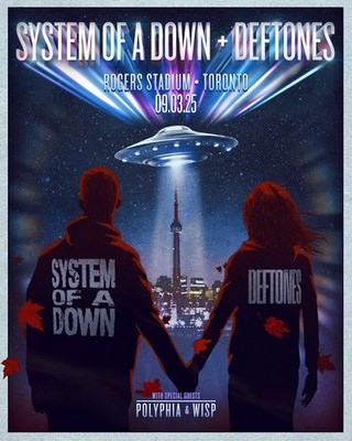 SYSTEM OF A DOWN /DEFTONES 2021 TORONTO, CANADA