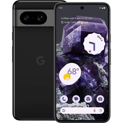 Google Pixel 8 - 128 GB 5G Obsidian Black (Unlocked) EXCELLENT