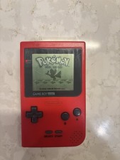 Nintendo Game Boy Pocket - MGB-001 - Red - Tested Pokémon Gold Version