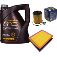 SCT Inspektionspaket 5L Mannol Extreme 5W-40 FüR Opel Astra G Caravan 1.7 Cdti