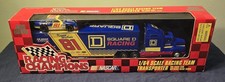 1996 81 KENNY WALLACE SQUARE D RACING CHAMPION 1/64TH DIECAST TRANSPORTER