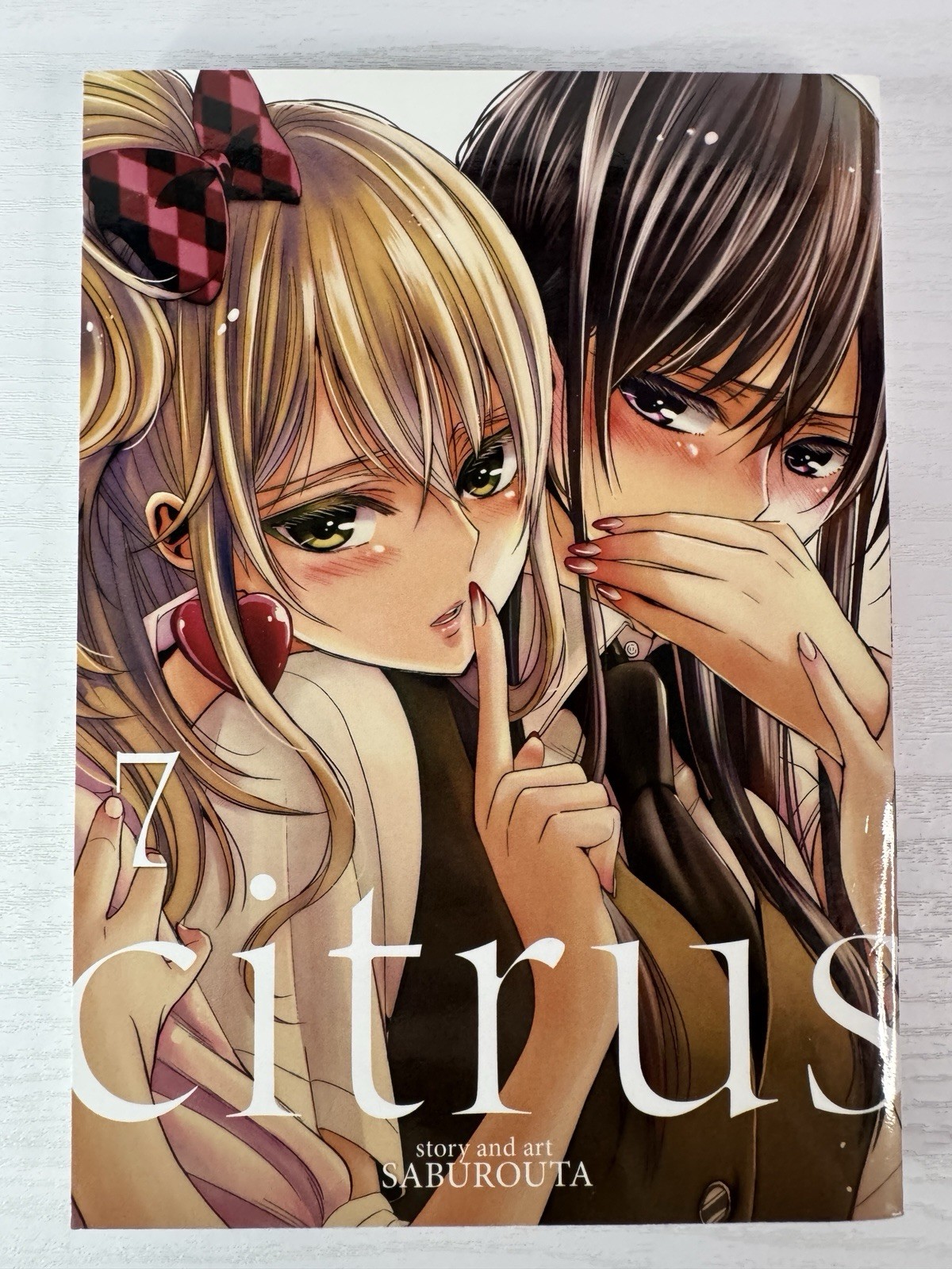 Citrus Vol 7 Manga GL Yuri Saburouta Seven Seas