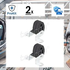 2x Topran Halter, Abgasanlage für VW POLO V POLO FOX Schrägheck POLO IV