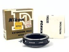 Nikon F Extension Ring Model E2