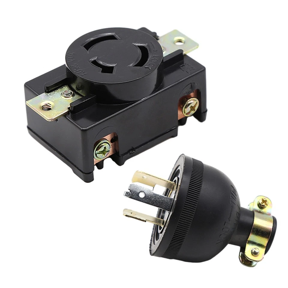 2KW Generator 168F/170F Compatible Socket 3 Pin Locking Design IP44 Rated - Image 3 of 4