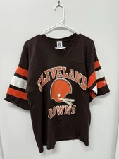 Vintage 1993 Cleveland Browns Jersey T Shirt Size L Logo 7 USA