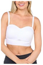 Rhonda Shear Women's Molded Cup Convertible Strapless Bra White