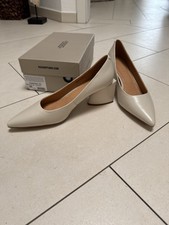 Kazar Studio Pumps Creme Beige Gr 39 Blockabs...