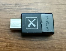 Creative BT-W5 Smart Bluetooth 5.3 Audio Transmitter with aptX Adaptive