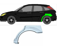 Radlauf FüR Ford Focus MK 1 1998 - 2007 5 TüRer Links