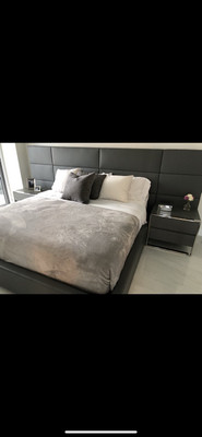 Modani KING bed With Nightstand 