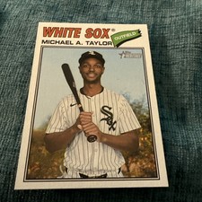2026 Topps Heritage #45 - Michael Taylor - Chicago White Sox