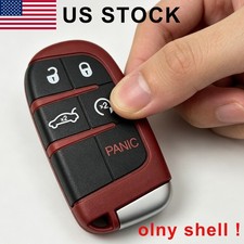 1pcs Key Fob Cover Shell Case For Jeep Dodge Charger Challenger Chrysler Remote 1pcs Key Fob Cover Shell Case For Jeep Dodge Charger Challenger Chrysler Remote