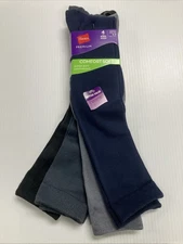 Hanes Premium Comfort Soft Women's Knee High Socks, 4 pairs, Free Shipping!
