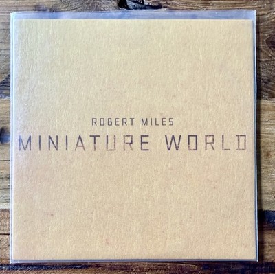 DJ Robert Miles Miniature World 2011 Promo CD Single