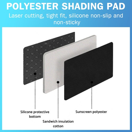 Non-Slip Dash Mat For Hyundai i-30 Hatch 2012-2017 Dashboard Cover Black AU - Picture 6 of 9