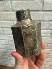 Vintage Reed & Barton Solid Sterling Silver Tea Caddy - 108.43 Grams g