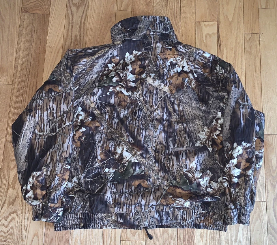 2XL MOUNT’N PRAIRIE Men’s Mossy Oak Break-up Hunting Jacket W Hood Deer Turkey - Image 2 of 4