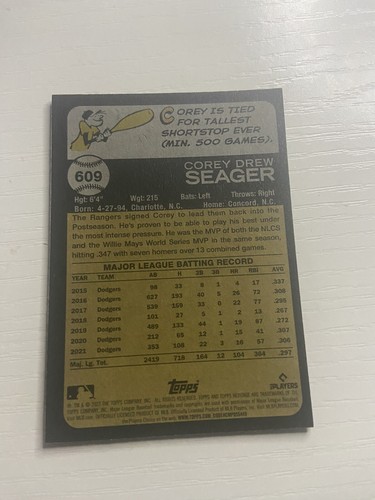 2022 Topps Heritage - Hot Box Blue Refractor - Pick Card - Complete Your Set - Picture 2 of 2