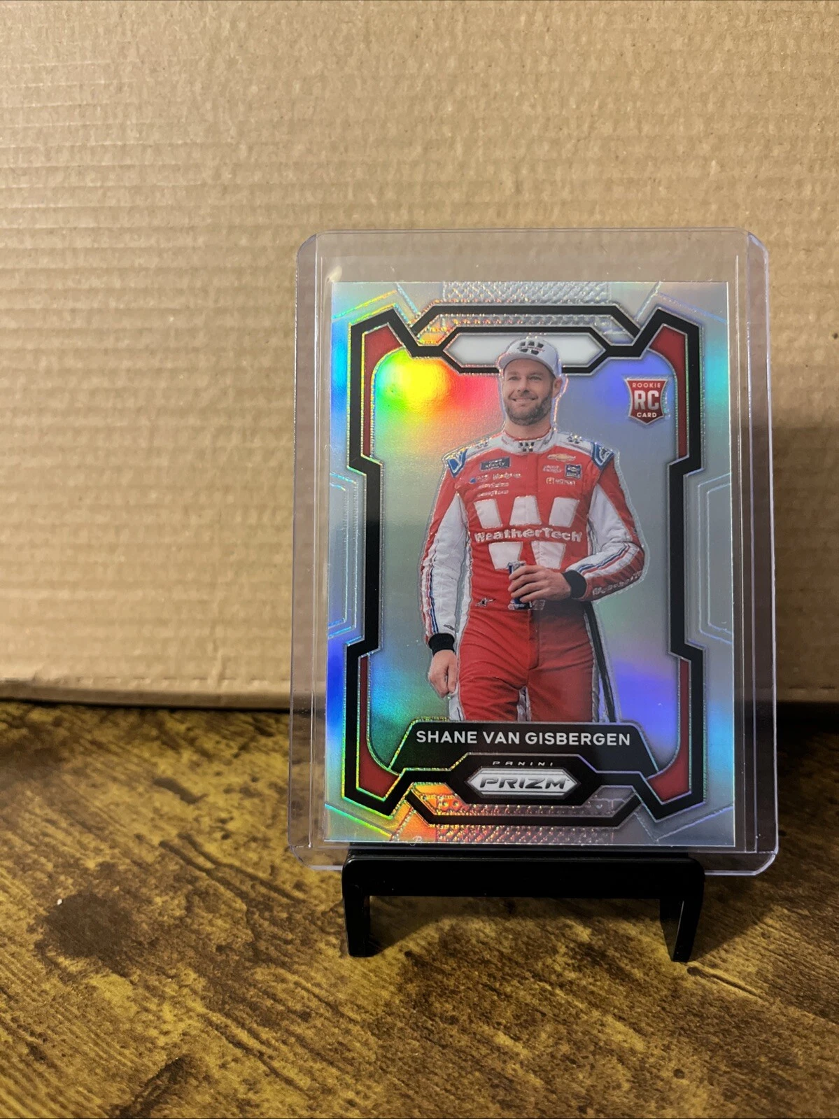 Shane Van Gisbergen 2024 Panini Prizm Racing #87 Rookie Silver Prizm